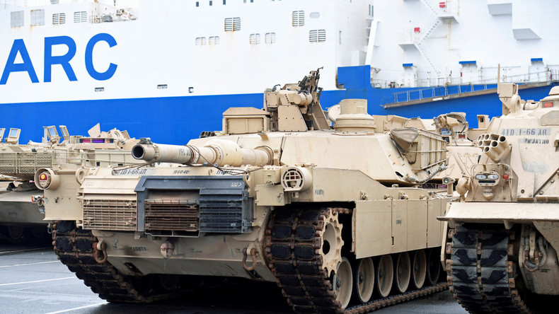 US-Kampfpanzerbrigade in Bremerhaven: Um Europa vor den Russen zu retten, müssen wir es zerstören