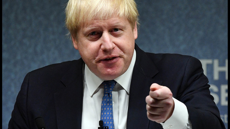 Britischer Außenminister Boris Johnson ist sicher, dass Russland hinter Cyberattacken steht