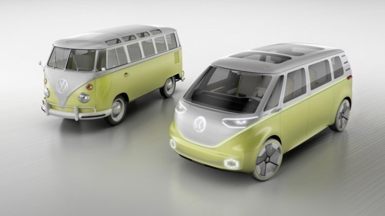 Volkswagen ruft legendären Hippie-Bus im E-Mobil-Format zurück ins Leben