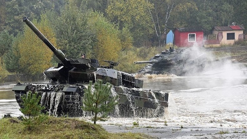 IS-Kämpfer finden offenbar Achillesferse der deutschen Leopard-Kampfpanzer