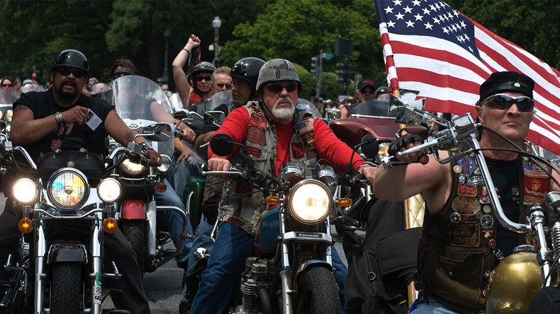 Bikers for Trump wollen Ordnung und Fleischmauer schaffen