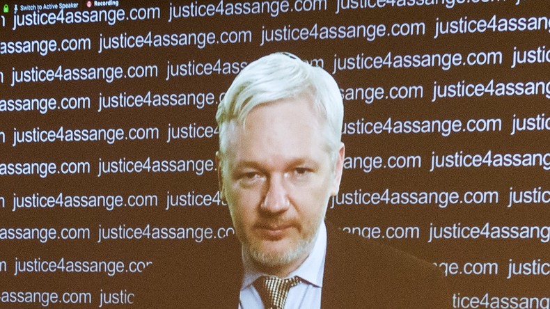 WikiLeaks-Gründer Assange: In allen Medienberichten sucht der Westen nach "russischer Spur"