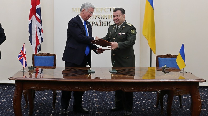 Ukraine und Großbritannien bauen militärische Zusammenarbeit aus