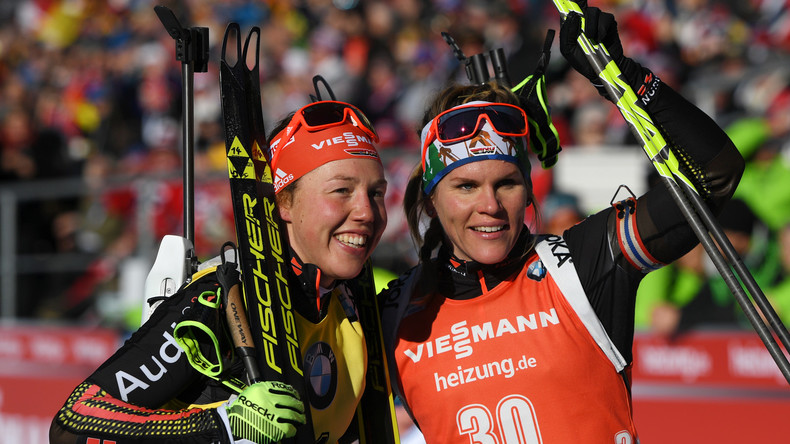Doppelsieg Deutschlands beim Biathlon-Weltcup – beim Massenstart gewinnt Horchler vor Dahlmeier