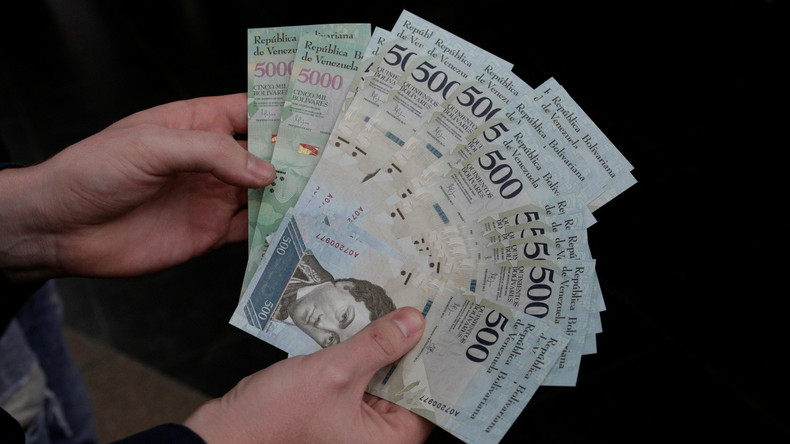 Venezuela emittiert neue senkrechte Geldscheine