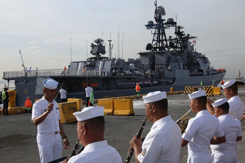 Gemeinsame Manöver: Russische Seestreitkräfte besuchen die Philippinen