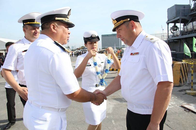 Gemeinsame Manöver: Russische Seestreitkräfte besuchen die Philippinen