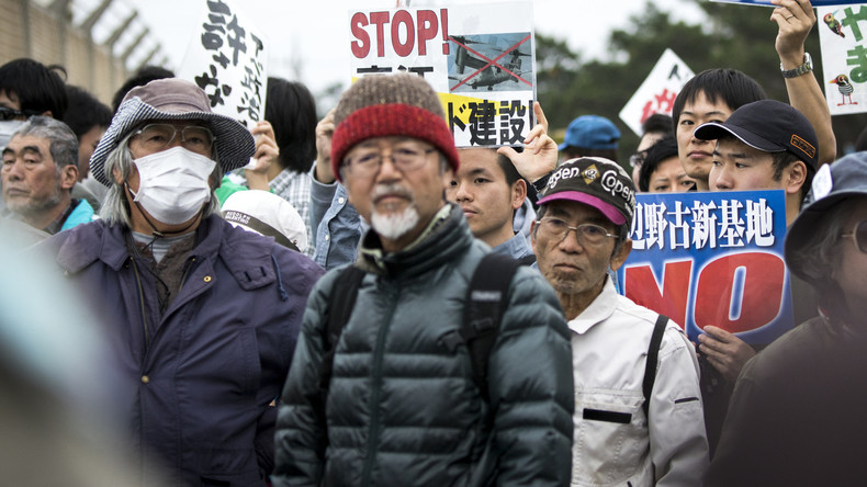 US-Soldaten weg von Okinawa: Der einsame Kampf eines Japaners in Washington
