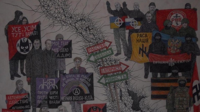 Terror gegen politisch Andersdenkende: Rechtsradikales Pogrom gegen Kunstausstellung in Kiew
