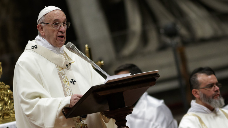 Papst Franziskus ruft auf, Brücken statt Mauern zu errichten
