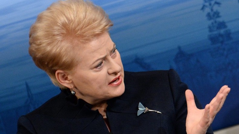 Litauens Präsidentin: Russland bereitet sich demonstrativ auf Krieg gegen Westen vor