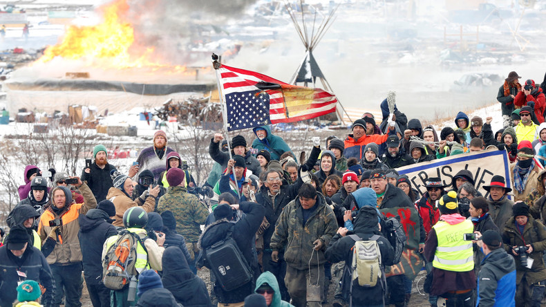 US-Polizei nimmt neun Erdölpipeline-Gegner fest