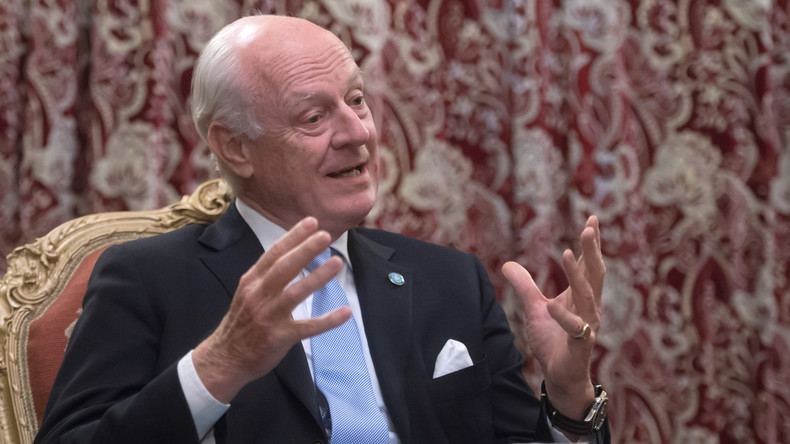 Staffan de Mistura dankt Russland, der Türkei, dem Iran und Kasachstan für Waffenruhe in Syrien