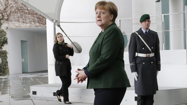 Angela Merkel im Kanzleramt