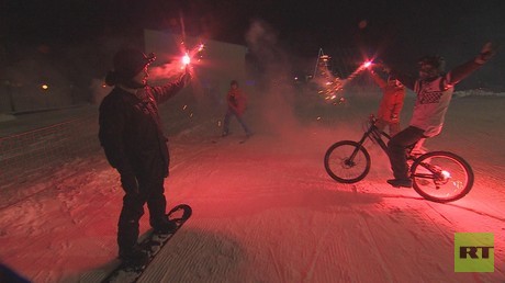 Einmal in Russland: Moskaus Wintersportparadies