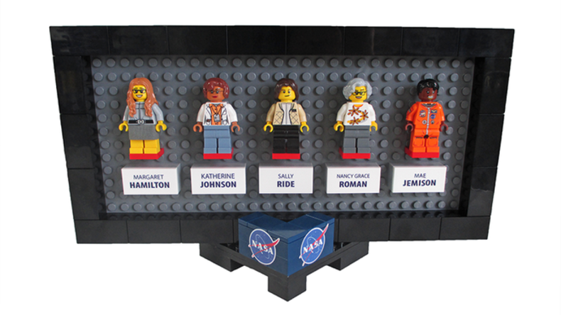 NASA-Astronautinnen werden zu Lego-Figuren