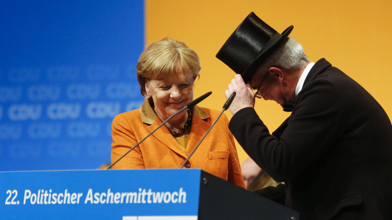 Angela Merkel beim Aschermittwoch der CDU