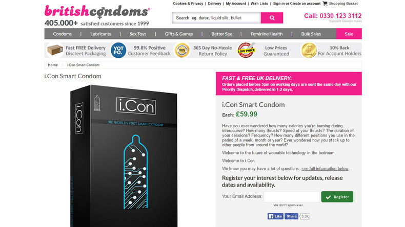 Kondom als Sex-Berater: High-Tech-Gummi soll Minuten und Kalorien zählen