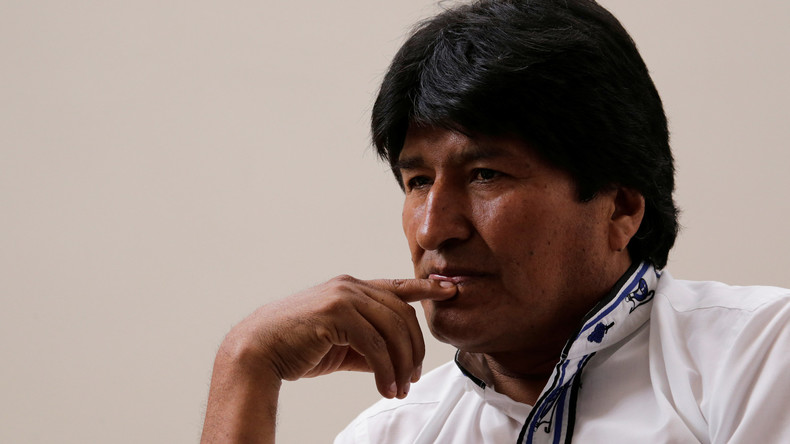 Cubas Staatsoberhaupt Raúl Castro besucht Boliviens Staatschef Evo Morales im Krankenhaus