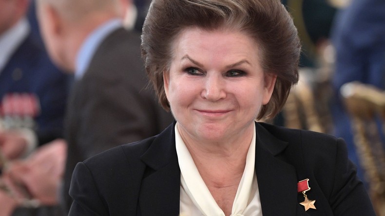 Erste Frau im All: Walentina Tereschkowa feiert 80. Geburtstag