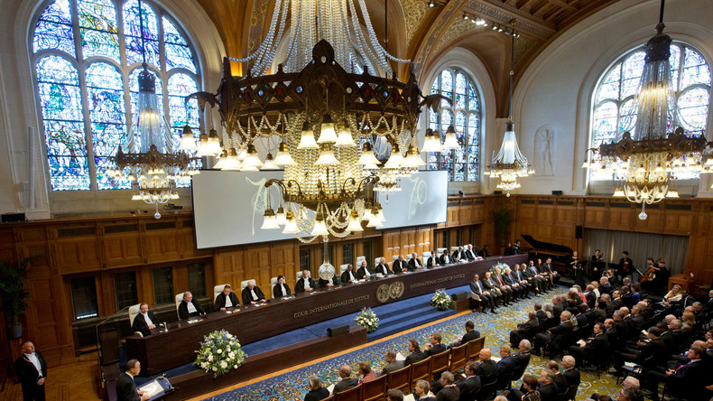 Symbolbild - Der Internationalen Gerichtshofs in Den Haag.