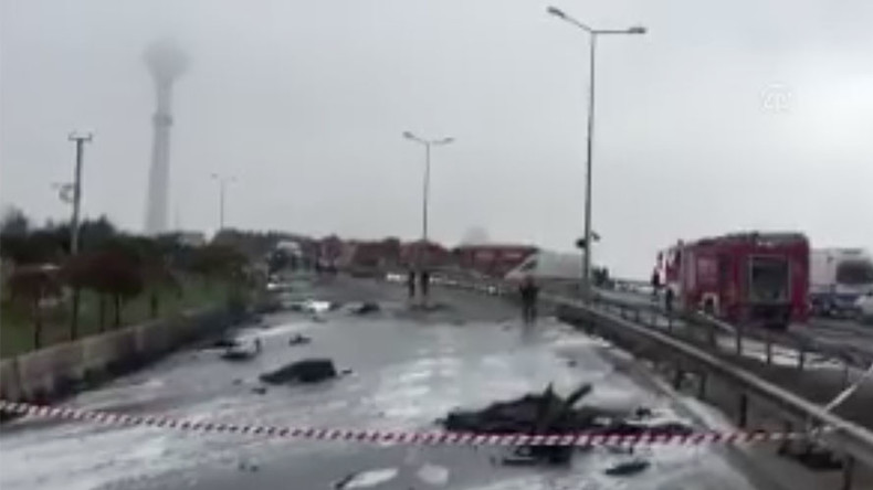Hubschrauberabsturz in Istanbul – vier Russen und türkischer Pilot tot