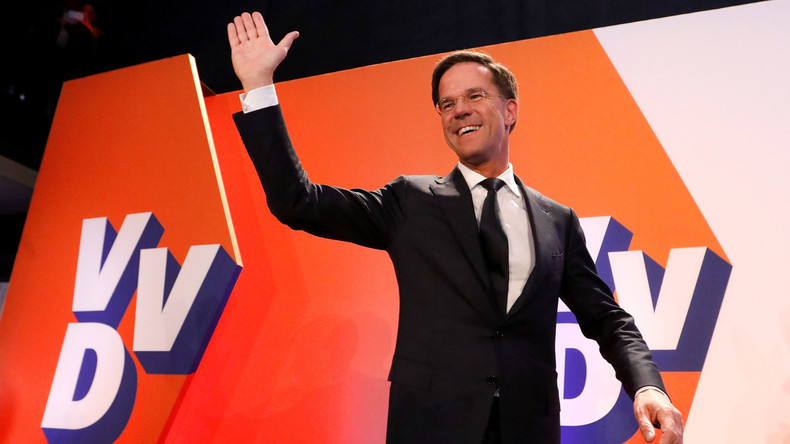 Niederlande: Mark Ruttes Partei führt mit 21,2 Prozent