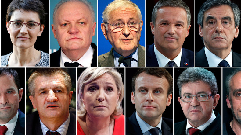 Präsidentschaftswahlen in Frankreich: Die endgültige Kandidatenliste steht fest