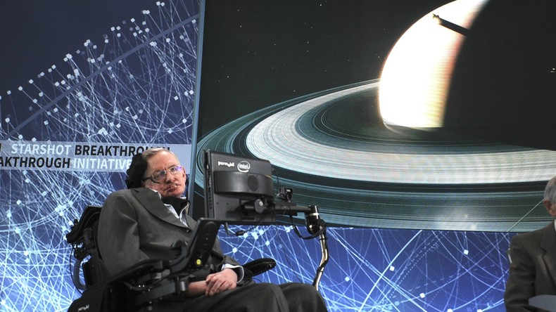 Stephen Hawking will ins Weltall fliegen