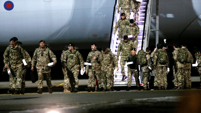 NATO-Bataillone auf der Suche nach russischen Aggressionen ins Baltikum entsandt