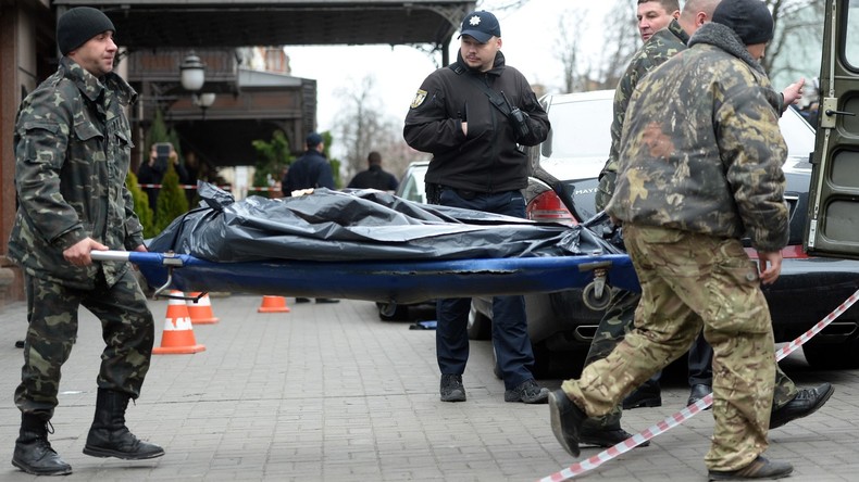 Die Ukraine nennt zwei Versionen des Mordes an Denis Woronenkow