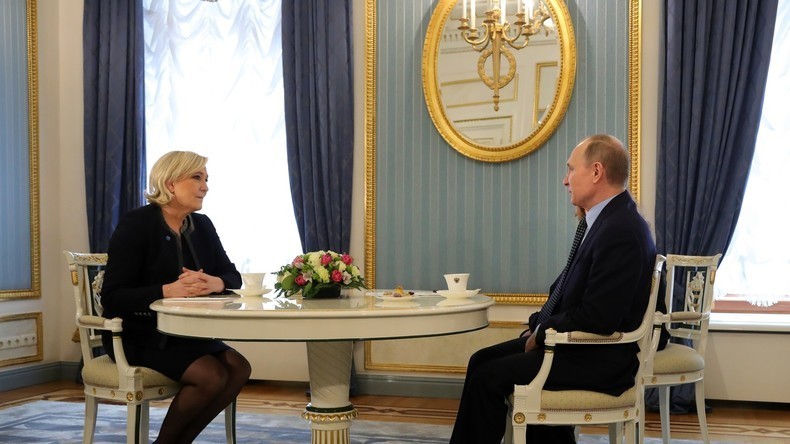 Putin nach Treffen mit Le Pen: Wir behalten uns Recht vor, mit allen politischen Kräften zu sprechen