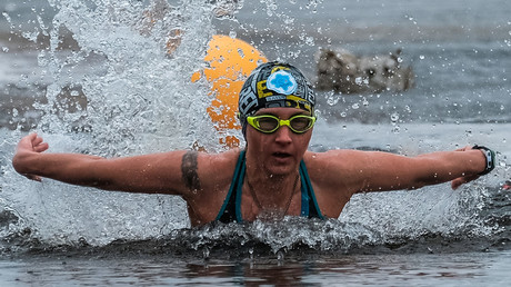 Manche mögen’s kalt: Saisonende für Winterschwimmer in Sankt Petersburg