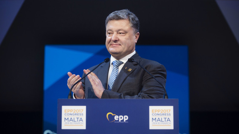 Ukrainischer Präsident Petro Poroschenko deklariert sein Einkommen: 455.000 US-Dollar im Jahr 2016