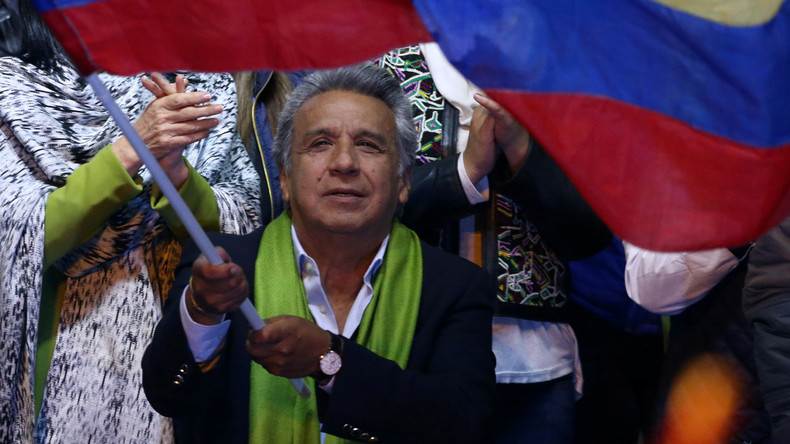 Linker Kandidat Lenín Moreno gewinnt knapp in Ecuador - Opposition will Ergebnis nicht anerkennen