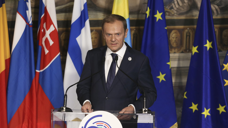 Geschichtsklitterung durch EU-Ratspräsident Tusk: Zweiter Weltkrieg als "russische Aggression"