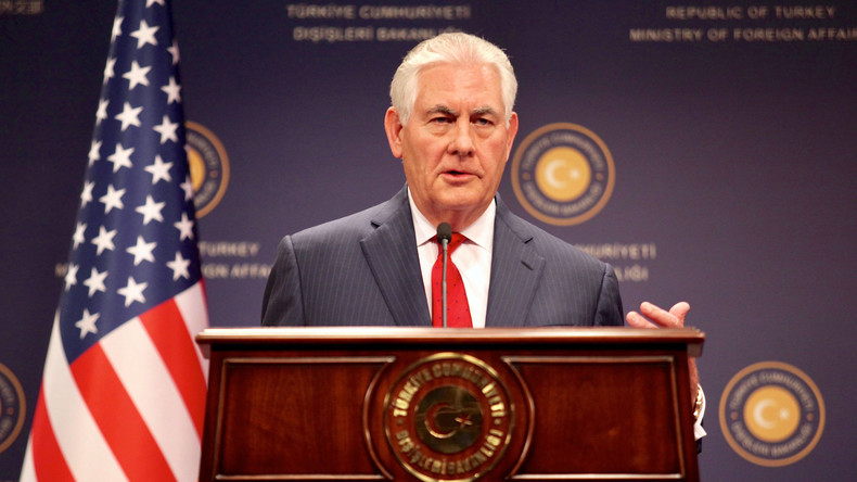 Rex Tillerson plädiert für Absetzung von Assad nach Giftgasangriff in Idlib