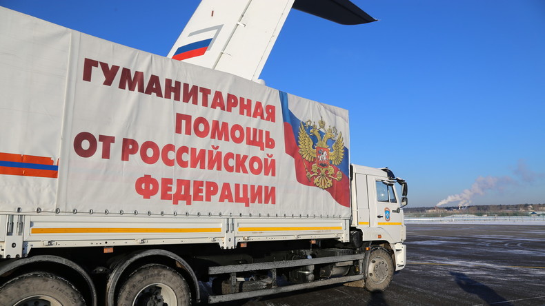 Russischer Wohltätigkeitsfonds liefert 300 Kilo Medikamente nach Latakia