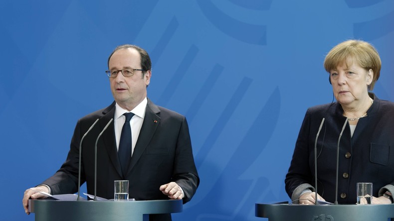 Merkel und Hollande: "Assad trägt alleinige Verantwortung"
