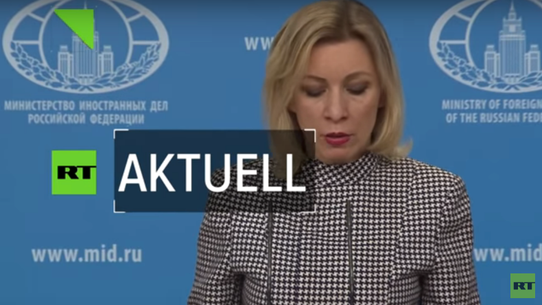 Außenamtssprecherin Maria Sacharowa: „USA gefährden die internationale Sicherheit“