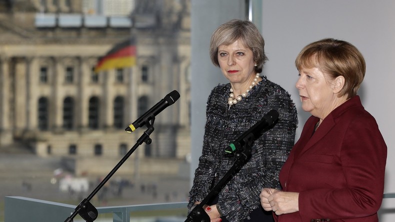 Telefonat mit Trump: May und Merkel unterstützen US-Angriff