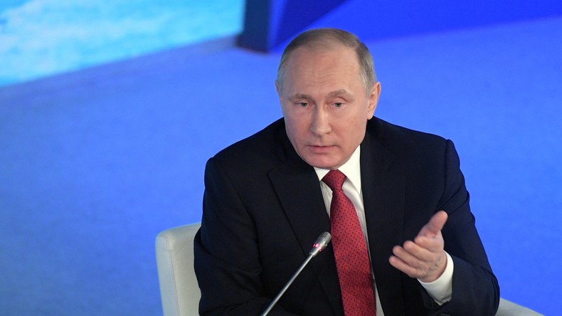 Wladimir Putin: Vorfall in Idlib war False-Flag-Operation, weitere werden vorbereitet