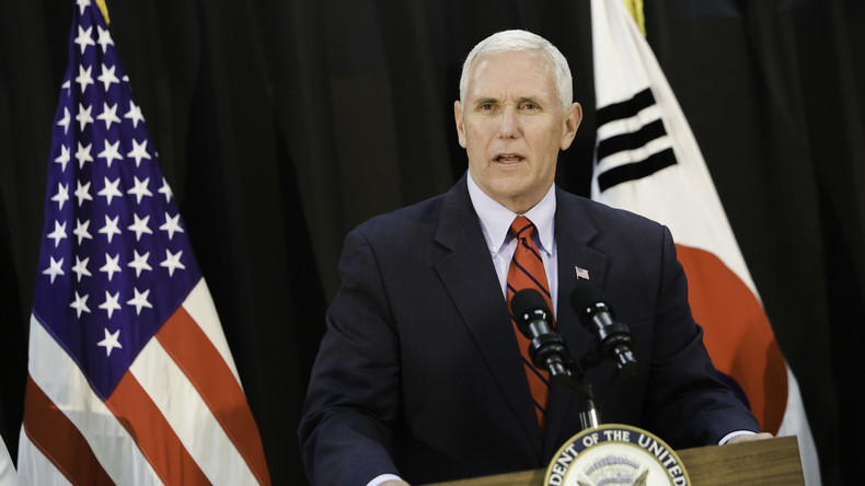 US-Vizepräsident Pence zu Nordkorea: Politik der strategischen Geduld beendet