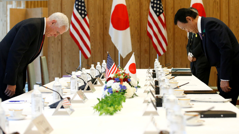 Pence unter japanischen Kirschblüten: Krieg oder Frieden mit Nordkorea?