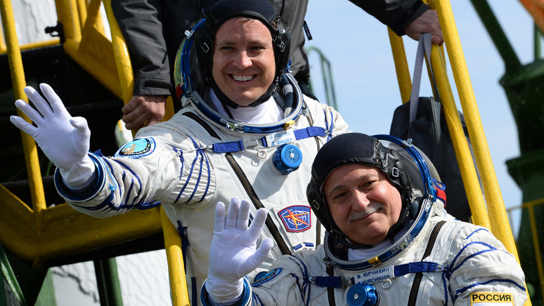 Mission Sojus MS-04 mit zwei Raumfahrern zur ISS gestartet