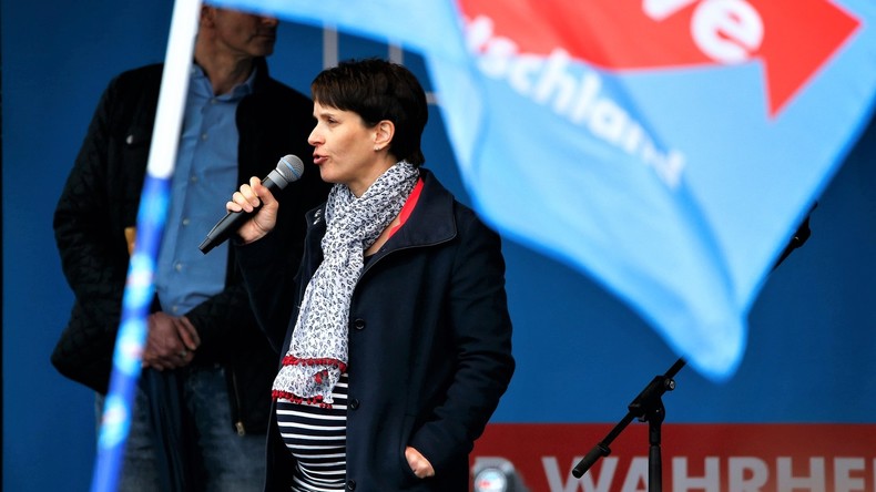 Frauke Petry in Essen am 8. April 2017