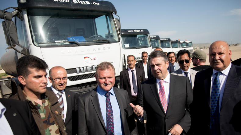 "Total schockiert": Bundesaußenminister Sigmar Gabriel besucht das ehemalige IS-Gebiet im Irak