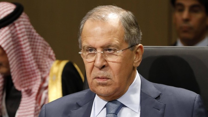 Russischer Außenminister kritisiert OPWC-Sperre des russischen Projekts zum Idlib-Giftgasvorfall