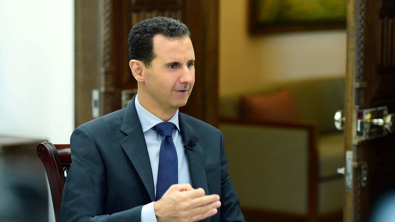 Syrischer Präsident Assad im Interview: Giftgasangriff in Idlib war False-Flag und USA wissen es