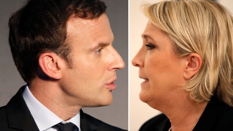 Macron und Le Pen gehen in Stichwahl ums Präsidentenamt in Frankreich
